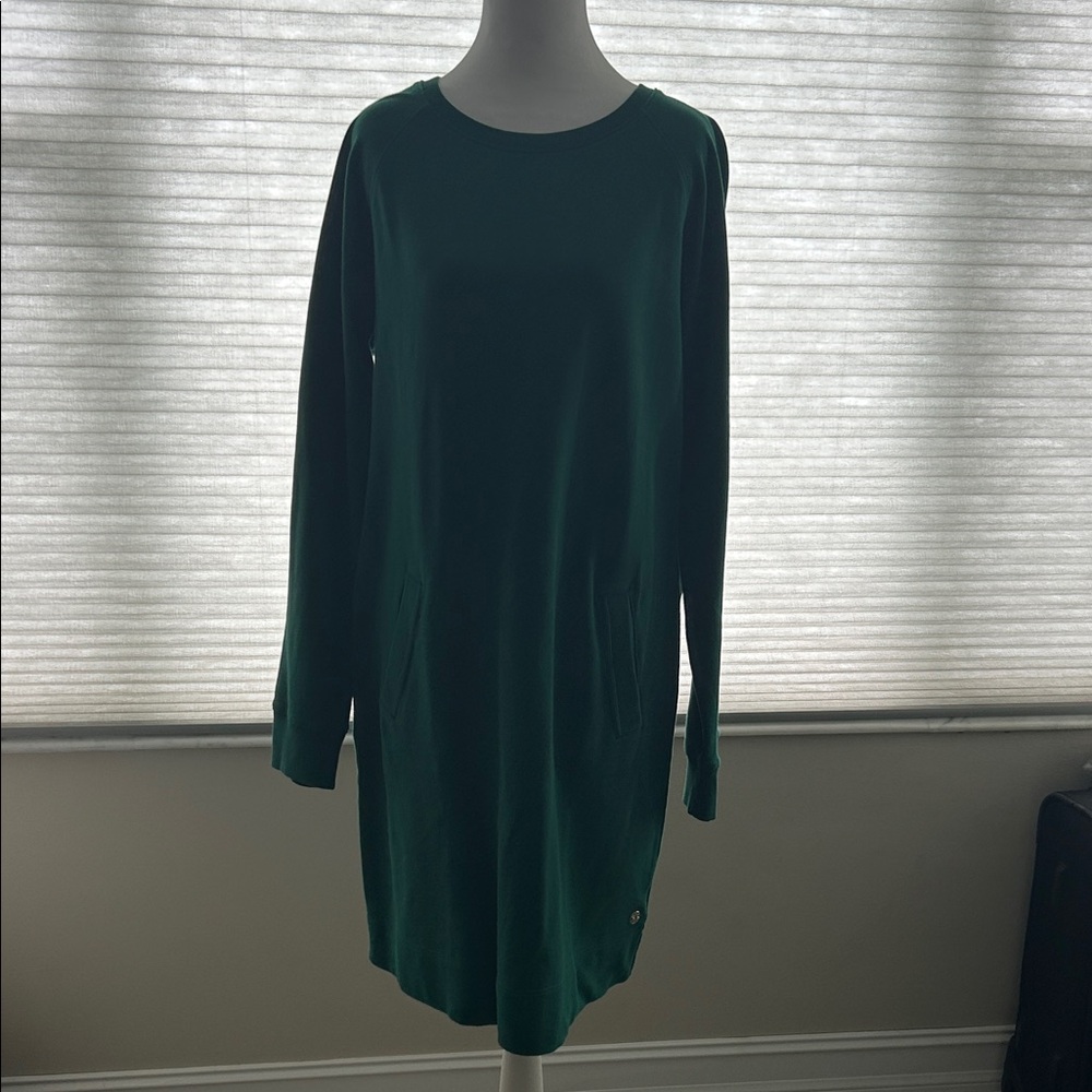 Lilly Pulitzer Forest Green Long Sleeve Dress